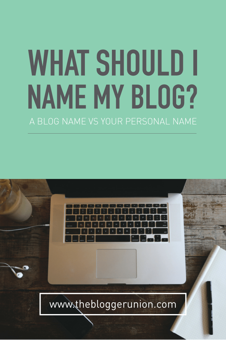 I've always struggled when picking a blog name whether to use my own name or a made up name. This article goes through the pros and cons of each. Really helpful!