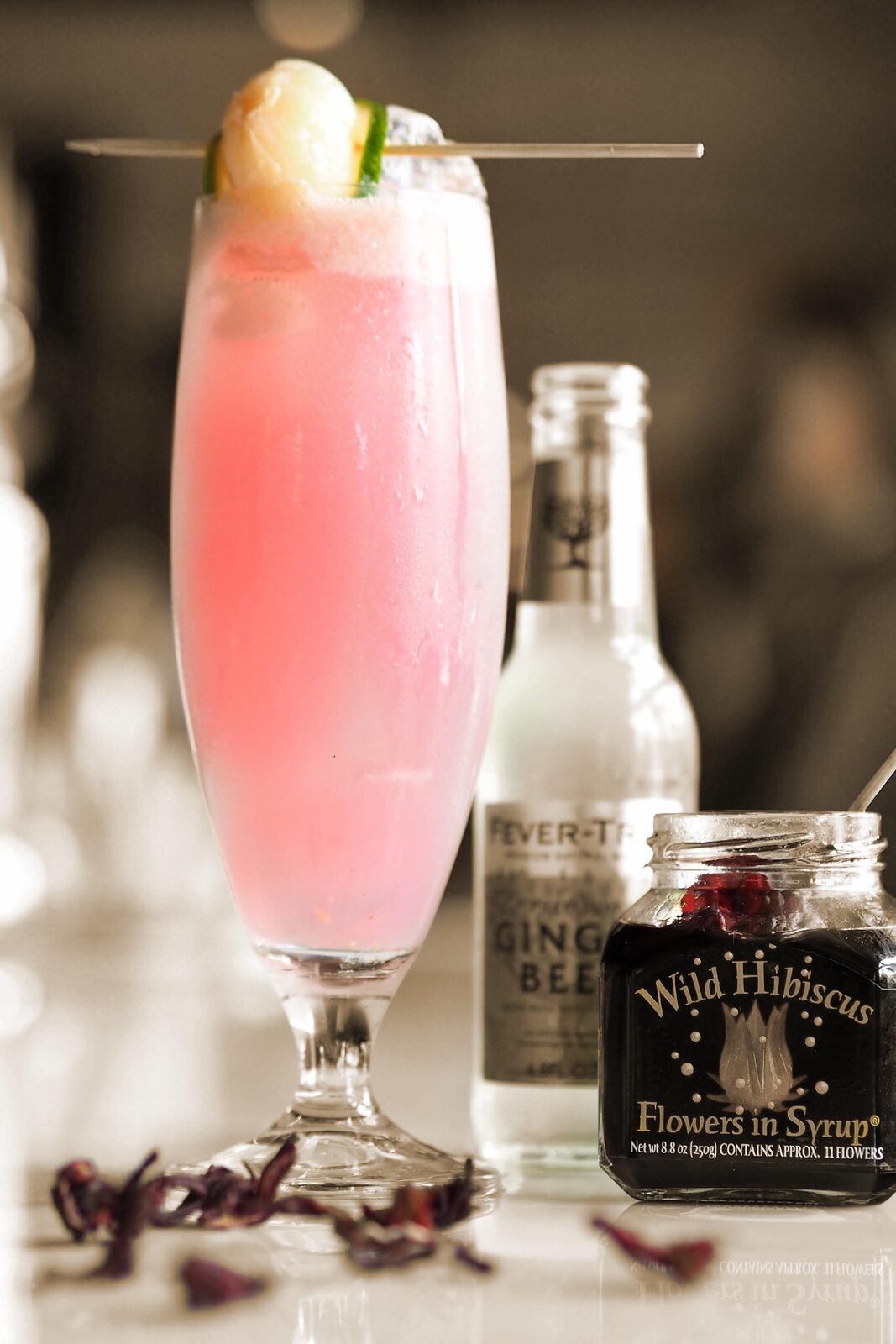 I found the perfect summer cocktail. It's called Nenas Chilcano from the Miami restaurant Pisco y Nazca in Doral. I am officially obsessed with this drink. The ingredients: pisco, lychee puree, fresh lime, Dt. Germain, raspberry-hibiscus syrup and Fever-Tree ginger beer. It's pink. It's refreshing. And you need to try it! Click to read more or pin and save for later!