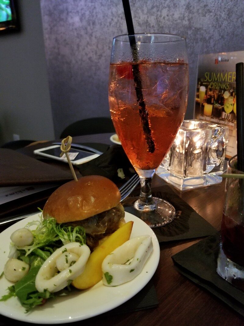 Great drinks and bites at Chima Steakhouse.