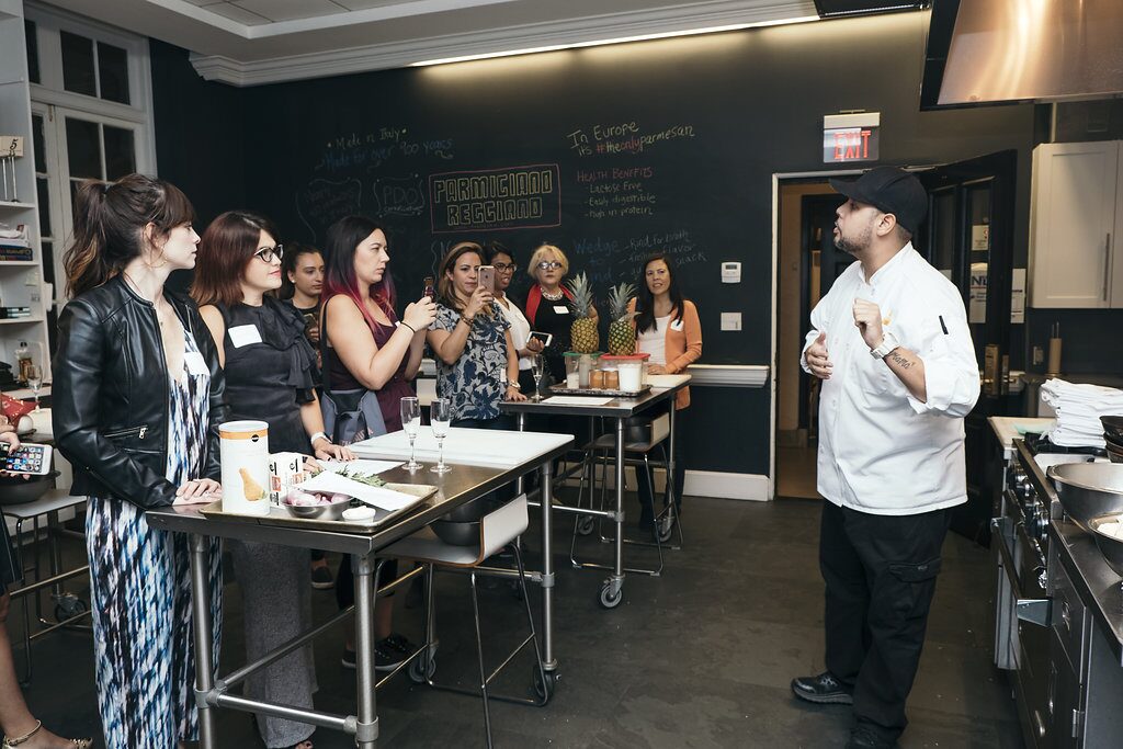 Miami Bloggers Parmigiano Reggiano Cooking Class at The Biltmore Culinary Academy
