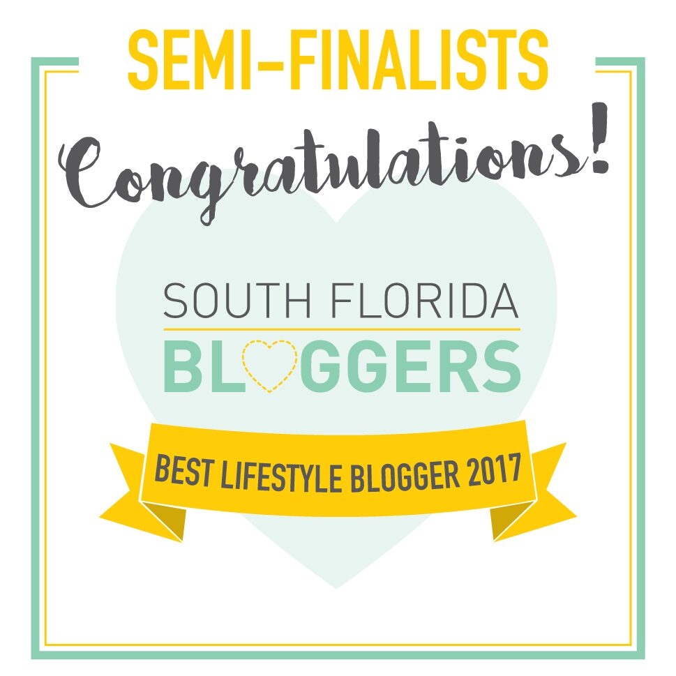 South Florida Bloggers Awards 2017 Semi-finalists