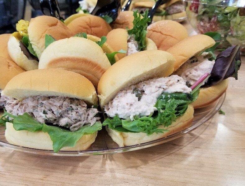 Sandwiches at Giardino's Gourmet Salads in Ft Lauderdale.