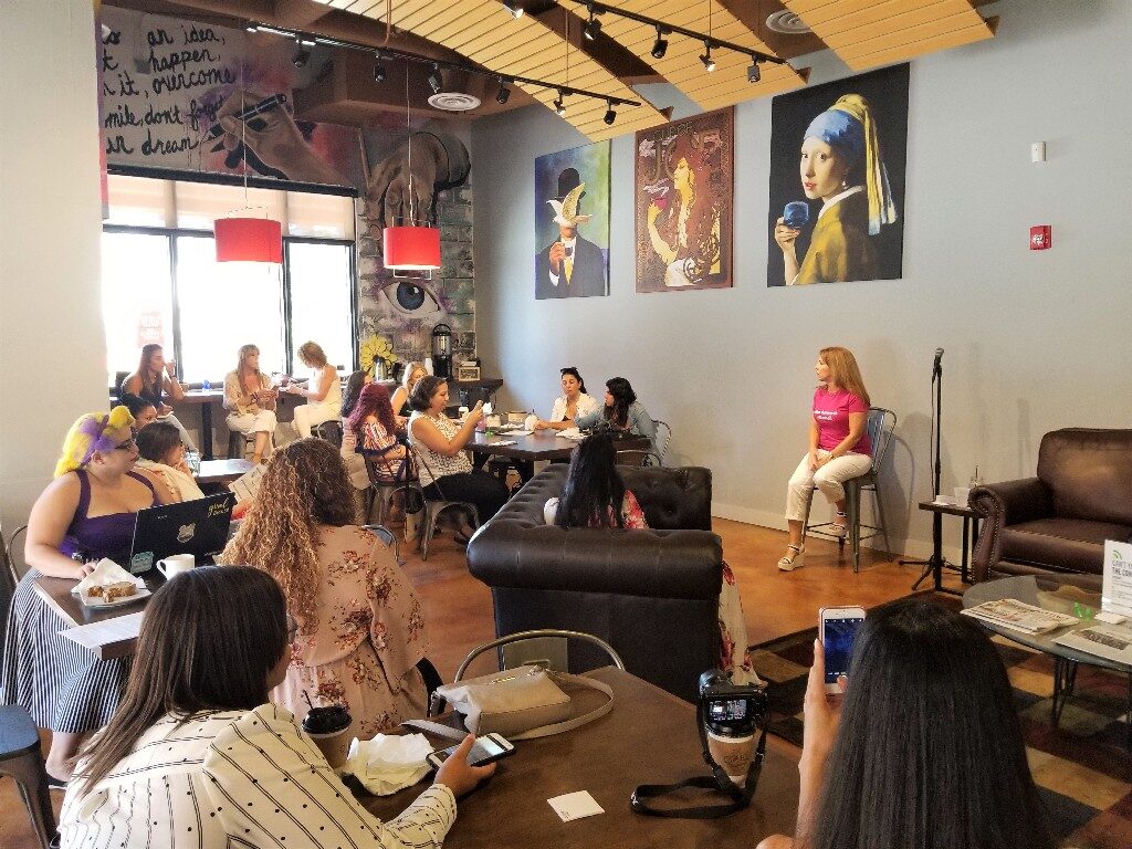 Blogger meetup at Cafe Collective in Ft Lauderdale